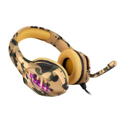 J1 New Headset Stereo Cable with Microphone for Gaming