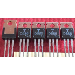 2SD686 D686 TO-220 5PCS/LOT