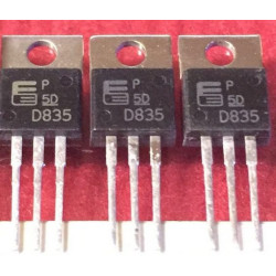 2SD835 D835 TO-220 5PCS/LOT