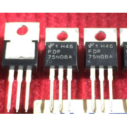 FDP75N08A 75N08 TO-220 5pcs/lot FDP75N08A 75N08 TO-220 5pcs/lot