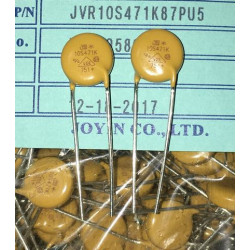JVR JVR10S471K87PU5 10S471K = 10D471K 470V 5pcs/lot JVR JVR10S471K87PU5 10S471K = 10D471K 470V 5pcs/lot