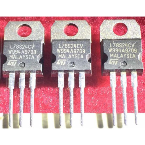 L78S24CV 7824 ST TO-220 5pcs/lot L78S24CV 7824 ST TO-220 5pcs/lot