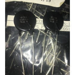 Panasonic varistor ZNR V20511U 20D511K 510V 20MM 5pcs/lot Panasonic varistor ZNR V20511U 20D511K 510V 20MM 5pcs/lot