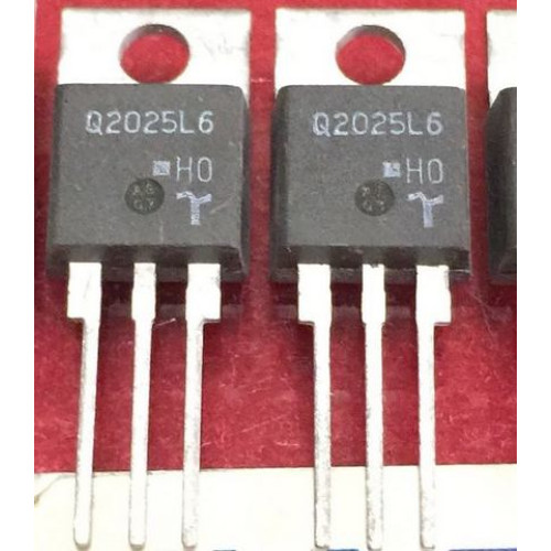 Q2025L6 Q2025 TO-220 silicon controlled rectifiers 5pcs/lot Q2025L6 Q2025 TO-220 silicon controlled rectifiers 5pcs/lot