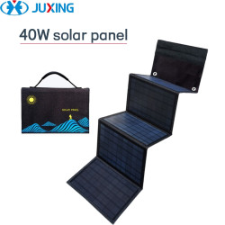40 Watt Solar Panel, Solar Phone Charger, USB Solar Panel, Survival Gear