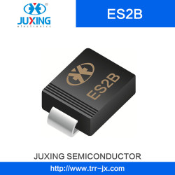 Es2b 100V2a Ifsm50A Vrms70V Juxing Superfast Recovery Rectifiers Diode with SMA SMB