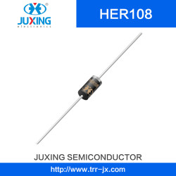 Her108 1000V1a Ifsm30A Vf1.7 Juxing Ultra Fast Rectifiers Diode with Do-41