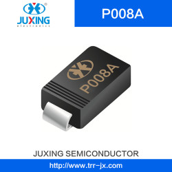 High Surge Capability Low on-State Voltage Juxing P008A Thyistor Surge Protector Diode with SMA
