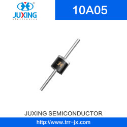 Juxing 10A05 R-6 Package 10A 50V Photovoltaic Solar Cell Protection Schottky Bypass Diode