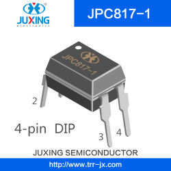 Juxing Jpc817 70MW Vceo35V Viso5000vrms Optocoupler with DIP-4 Package